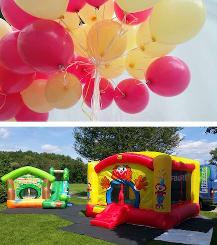 Ludwigsburger Hüpfburgen und Luftballons, Hochzeitstauben · Ballons Bietigheim-Bissingen, Kontaktbild