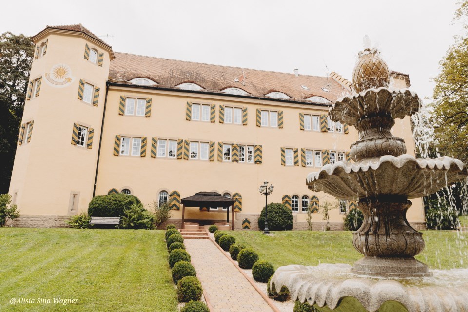 Schlossansicht, Schloss Mühlhausen an der Enz - Stilvolle Events