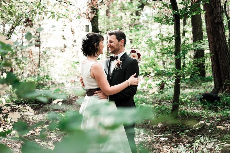 Hochzeits Portraitshooting im Wald, S-MOTIVE - Hochzeitsfotos & Hochzeitsreportagen