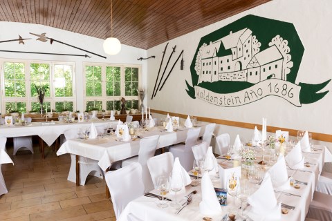 Burg Waldenstein | Hotel Garni & Events, Hochzeitslocation Rudersberg, Kontaktbild