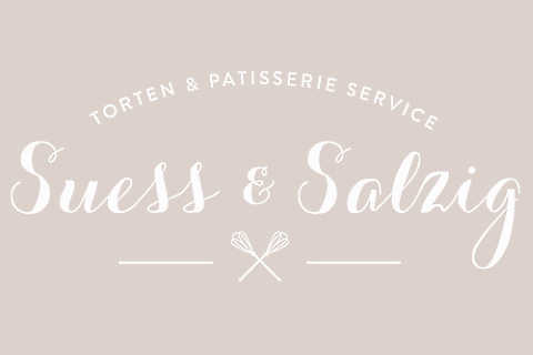 Torten- & Patisserieservice suess-und-salzig, Hochzeitstorte Süßen, Logo