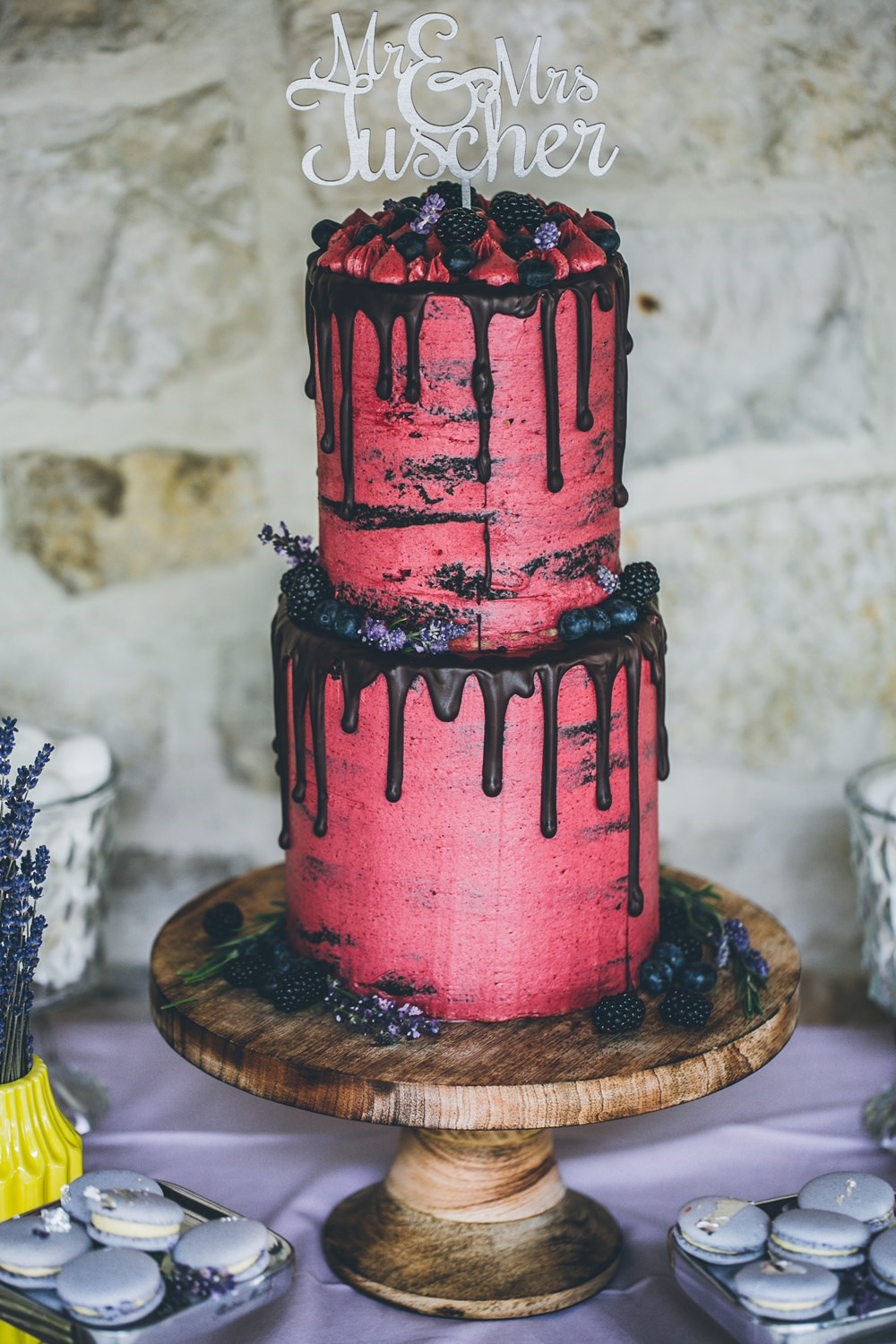 Dripped Cake Hochzeitstorte