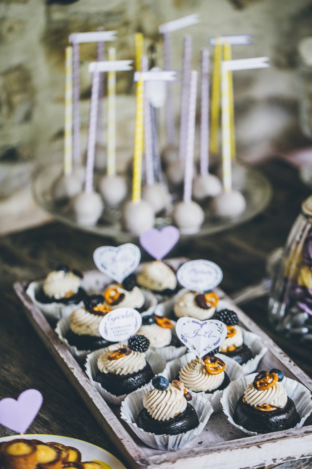 Sweet Candy Table Cupcakes