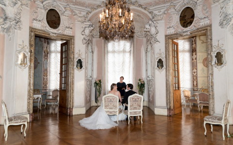 Standesamtlich heiraten im Schloss Ludwigsburg Bild 1