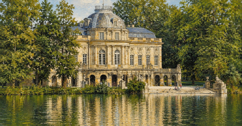 Barockschloss am See als romantische Hochzeitslocation zum Heiraten in Ludwigsburg